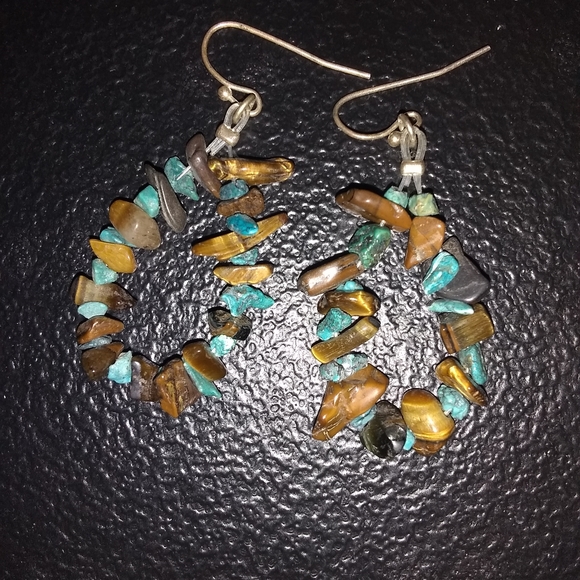 WONDERFUL!/ TIGERS EYE MULTIPLE STRING NECKLACE 💗 - Picture 3 of 8